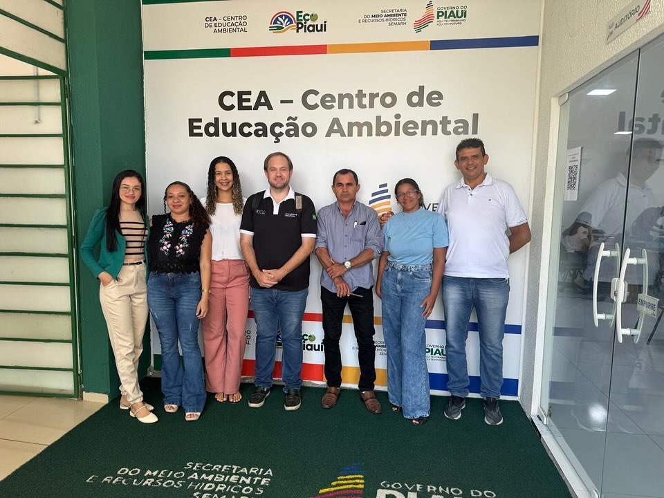 Equipe da HOCA no Centro de Educação Ambiental — Selo Ambiental e ICMS Ecológico